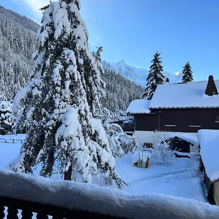 Apartment 7p Balcony Mountain View Parking Chamonix