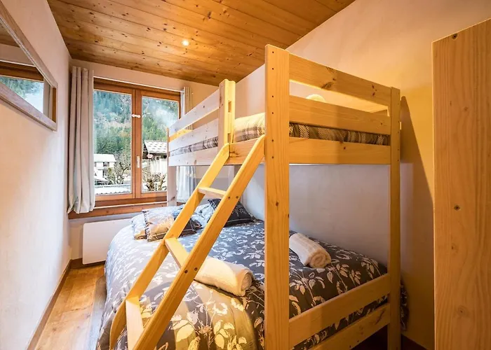 公寓 Apartment 7P Balcony Mountain View Parking Ski 霞慕尼